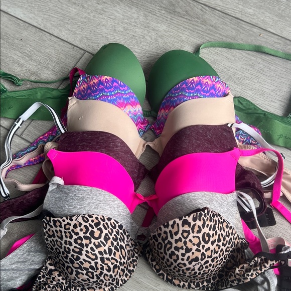 Victoria's Secret huge Lot of 8 push up and strapless bra collection 3A - Picture 3 of 11